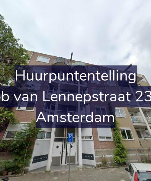 Foto gevel Huurpuntentelling voor Jacob van Lennepstraat 230-B, Amsterdam