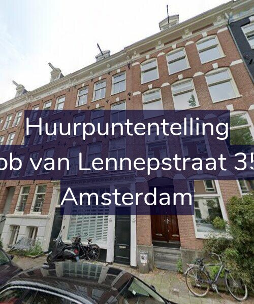 Foto gevel Huurpuntentelling voor Jacob van Lennepstraat 35-H, Amsterdam