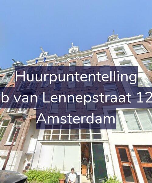 Foto gevel Huurpuntentelling voor Jacob van Lennepstraat 12-3A, Amsterdam