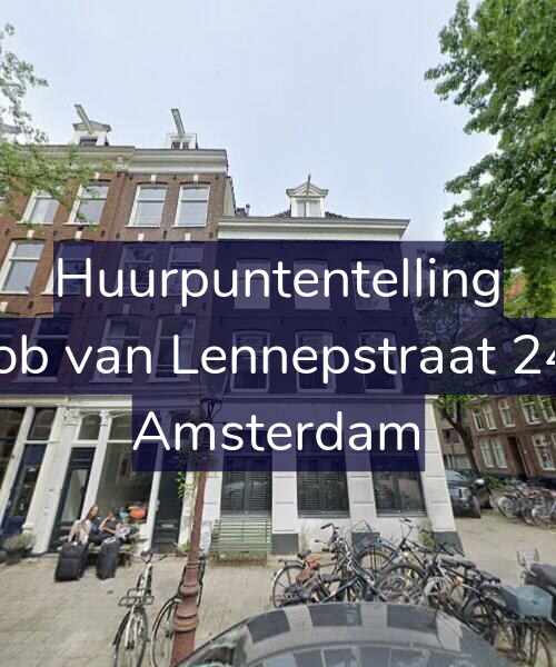 Foto gevel Huurpuntentelling voor Jacob van Lennepstraat 24-H, Amsterdam