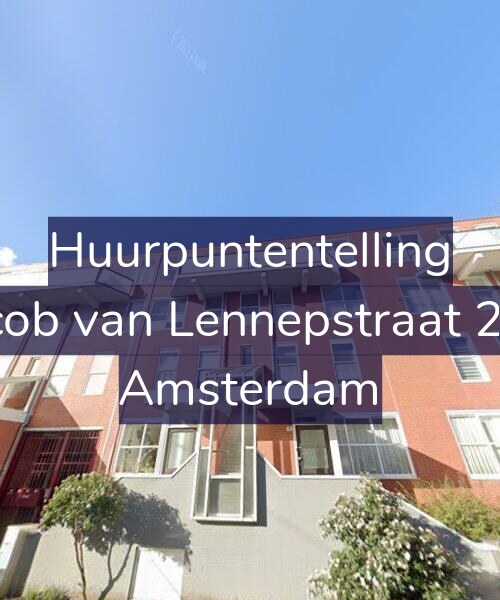 Foto gevel Huurpuntentelling voor Jacob van Lennepstraat 218, Amsterdam
