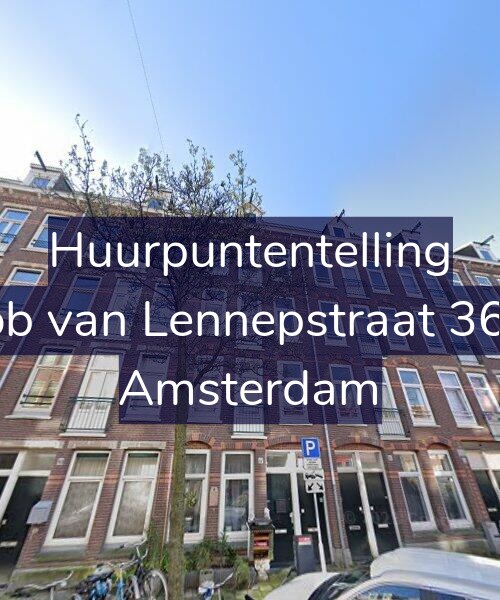 Foto gevel Huurpuntentelling voor Jacob van Lennepstraat 367-2, Amsterdam