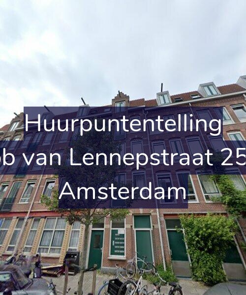 Foto gevel Huurpuntentelling voor Jacob van Lennepstraat 252-B, Amsterdam