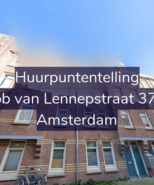 Foto gevel Huurpuntentelling voor Jacob van Lennepstraat 372-1, Amsterdam