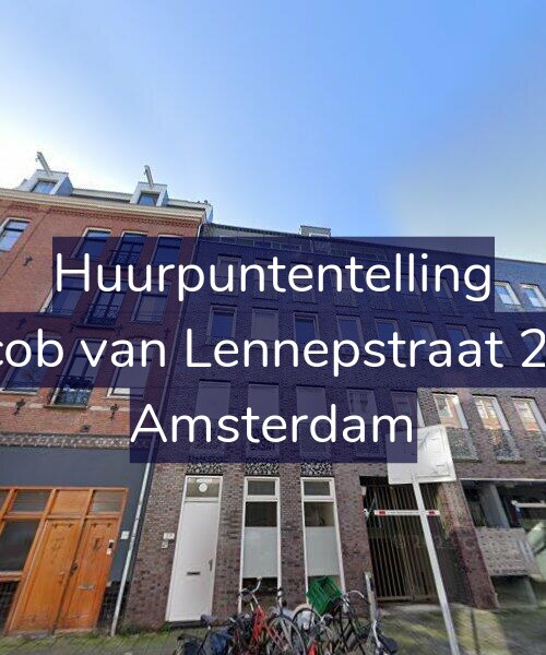 Foto gevel Huurpuntentelling voor Jacob van Lennepstraat 271, Amsterdam