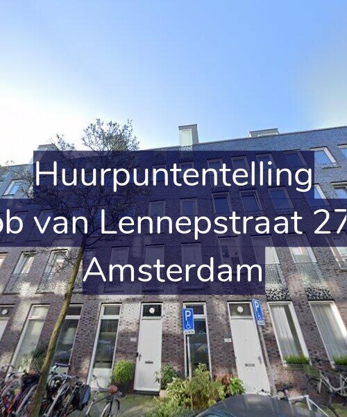 Foto gevel Huurpuntentelling voor Jacob van Lennepstraat 275-F, Amsterdam