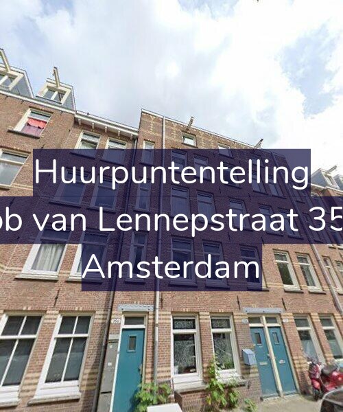 Foto gevel Huurpuntentelling voor Jacob van Lennepstraat 356-1, Amsterdam