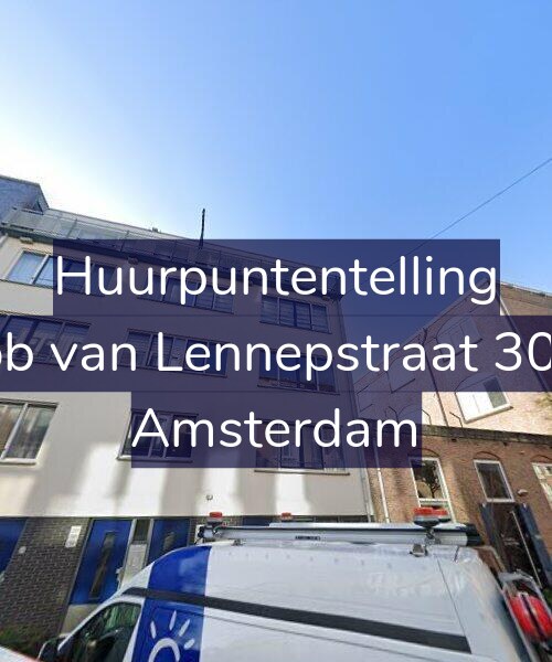 Foto gevel Huurpuntentelling voor Jacob van Lennepstraat 301-B, Amsterdam