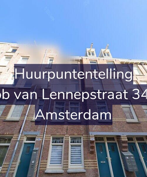 Foto gevel Huurpuntentelling voor Jacob van Lennepstraat 344-1, Amsterdam