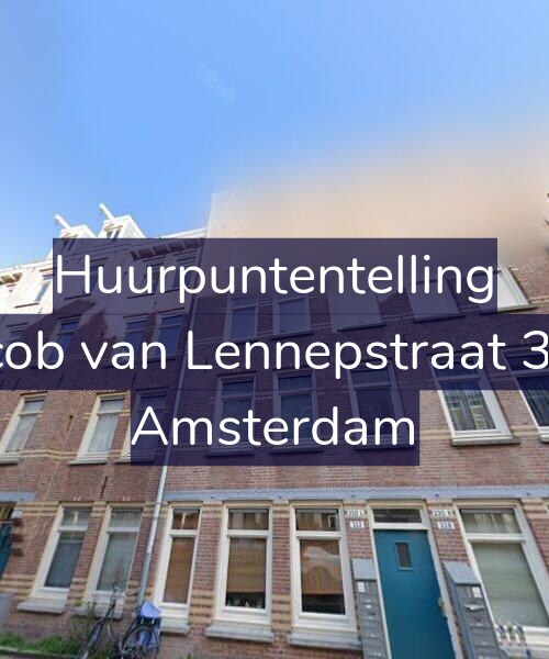 Foto gevel Huurpuntentelling voor Jacob van Lennepstraat 332, Amsterdam