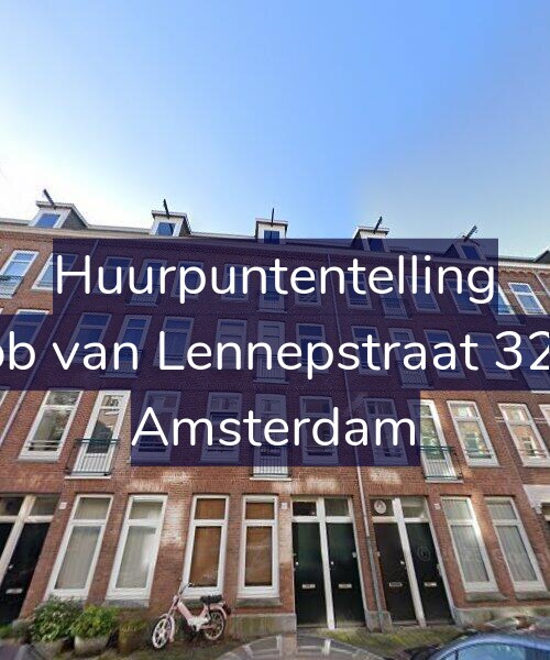 Foto gevel Huurpuntentelling voor Jacob van Lennepstraat 323-2, Amsterdam