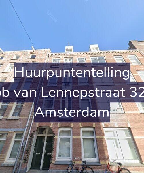 Foto gevel Huurpuntentelling voor Jacob van Lennepstraat 326-3, Amsterdam