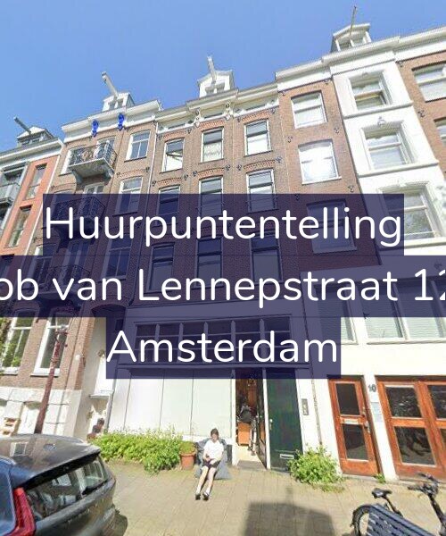 Foto gevel Huurpuntentelling voor Jacob van Lennepstraat 12-H, Amsterdam