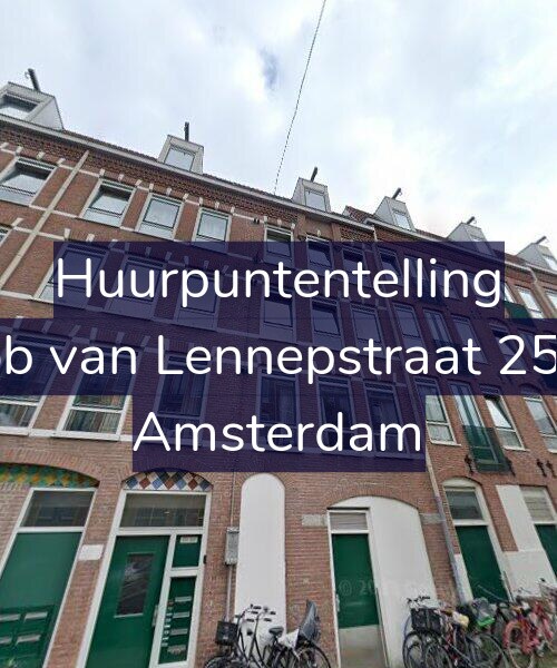 Foto gevel Huurpuntentelling voor Jacob van Lennepstraat 259-D, Amsterdam