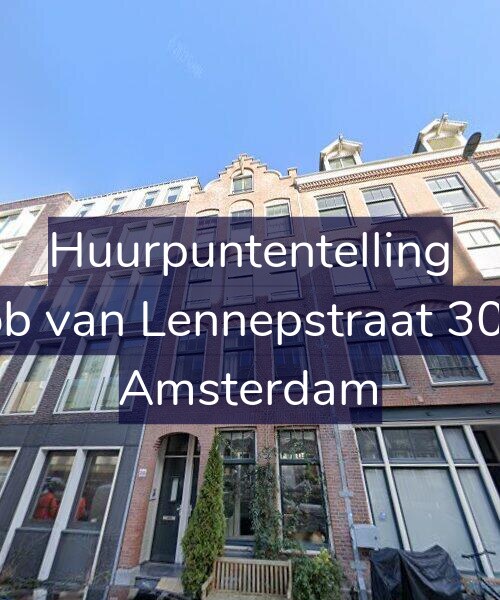 Foto gevel Huurpuntentelling voor Jacob van Lennepstraat 308-B, Amsterdam