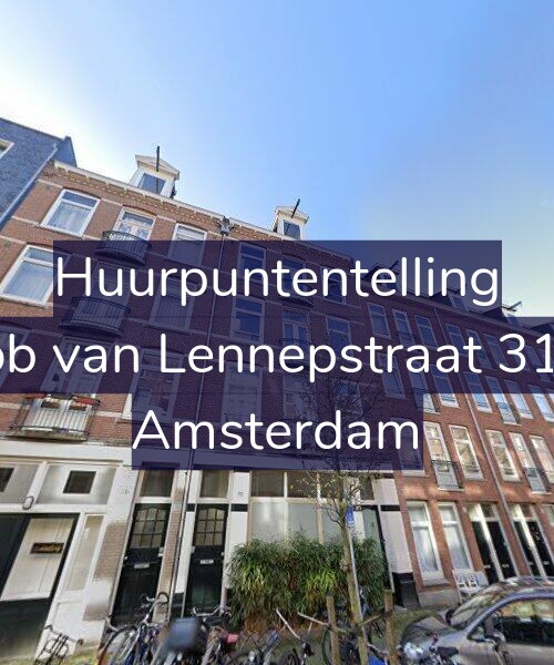 Foto gevel Huurpuntentelling voor Jacob van Lennepstraat 313-2, Amsterdam