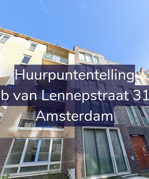 Foto gevel Huurpuntentelling voor Jacob van Lennepstraat 314-D, Amsterdam