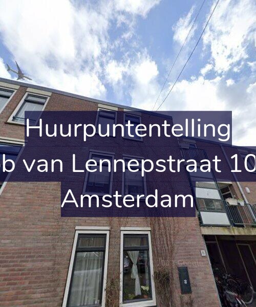 Foto gevel Huurpuntentelling voor Jacob van Lennepstraat 107-A, Amsterdam