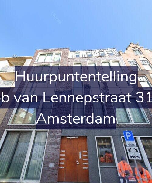 Foto gevel Huurpuntentelling voor Jacob van Lennepstraat 312-C, Amsterdam