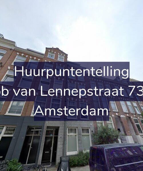 Foto gevel Huurpuntentelling voor Jacob van Lennepstraat 73-2V, Amsterdam