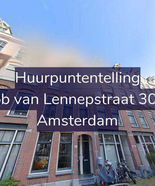 Foto gevel Huurpuntentelling voor Jacob van Lennepstraat 300-B, Amsterdam