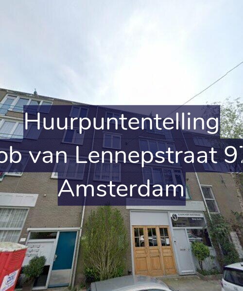 Foto gevel Huurpuntentelling voor Jacob van Lennepstraat 97-A, Amsterdam