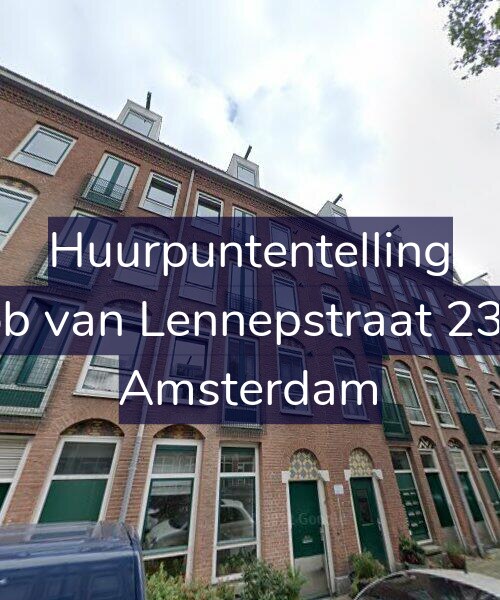 Foto gevel Huurpuntentelling voor Jacob van Lennepstraat 237-D, Amsterdam