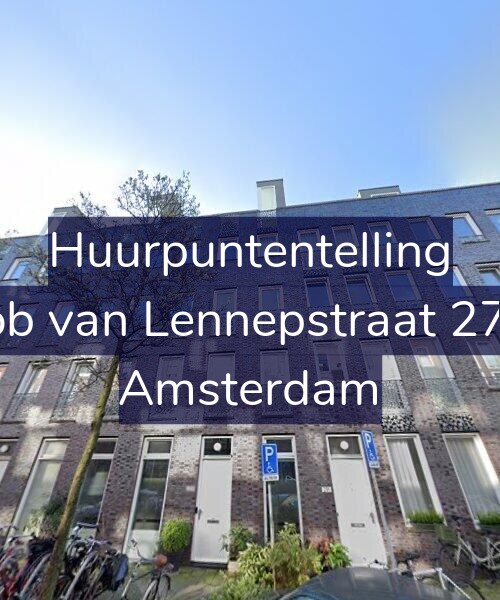 Foto gevel Huurpuntentelling voor Jacob van Lennepstraat 279-E, Amsterdam