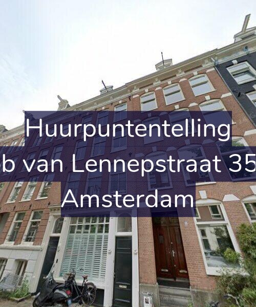 Foto gevel Huurpuntentelling voor Jacob van Lennepstraat 35-1A, Amsterdam