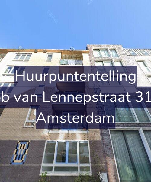 Foto gevel Huurpuntentelling voor Jacob van Lennepstraat 316-B, Amsterdam