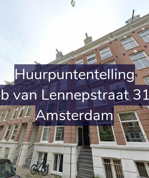 Foto gevel Huurpuntentelling voor Jacob van Lennepstraat 31-1A, Amsterdam