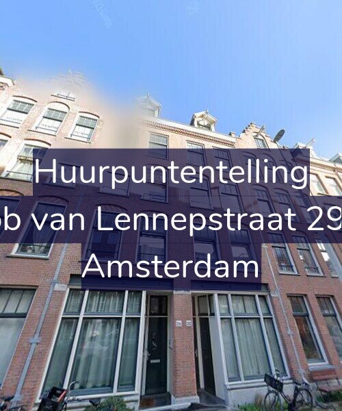 Foto gevel Huurpuntentelling voor Jacob van Lennepstraat 292-C, Amsterdam