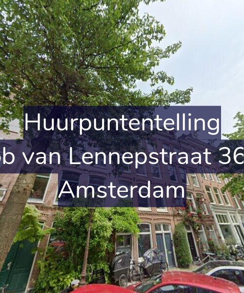 Foto gevel Huurpuntentelling voor Jacob van Lennepstraat 36-2V, Amsterdam