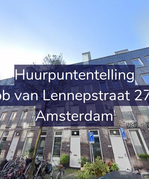 Foto gevel Huurpuntentelling voor Jacob van Lennepstraat 279-F, Amsterdam