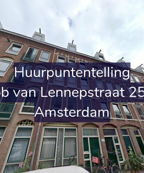 Foto gevel Huurpuntentelling voor Jacob van Lennepstraat 253-C, Amsterdam