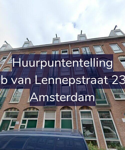 Foto gevel Huurpuntentelling voor Jacob van Lennepstraat 235-A, Amsterdam