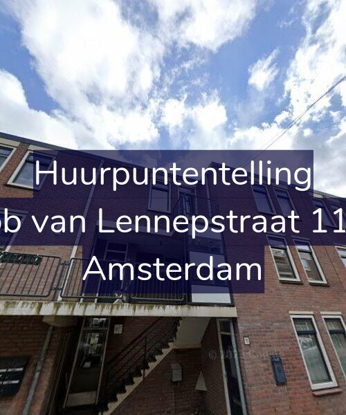 Foto gevel Huurpuntentelling voor Jacob van Lennepstraat 113-C, Amsterdam