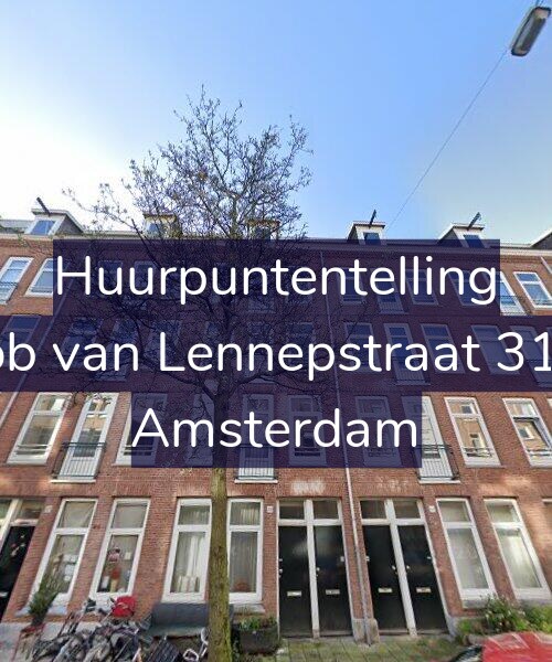 Foto gevel Huurpuntentelling voor Jacob van Lennepstraat 319-2, Amsterdam
