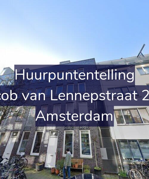 Foto gevel Huurpuntentelling voor Jacob van Lennepstraat 297, Amsterdam