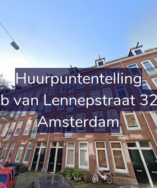 Foto gevel Huurpuntentelling voor Jacob van Lennepstraat 321-H, Amsterdam
