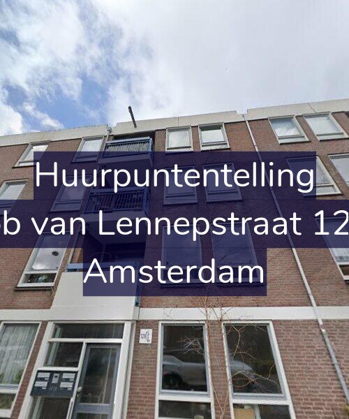 Foto gevel Huurpuntentelling voor Jacob van Lennepstraat 128-A, Amsterdam