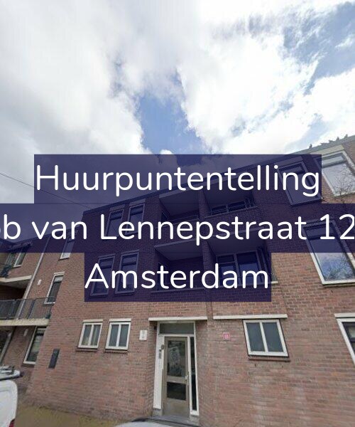 Foto gevel Huurpuntentelling voor Jacob van Lennepstraat 129-D, Amsterdam