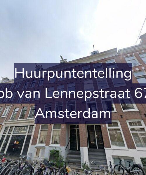Foto gevel Huurpuntentelling voor Jacob van Lennepstraat 67-O, Amsterdam