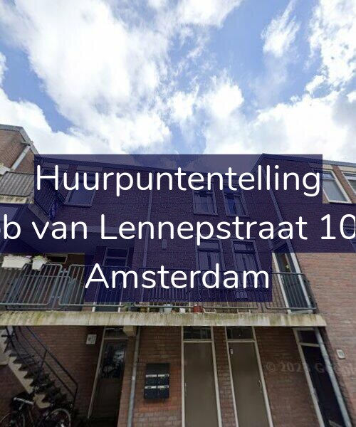 Foto gevel Huurpuntentelling voor Jacob van Lennepstraat 107-D, Amsterdam