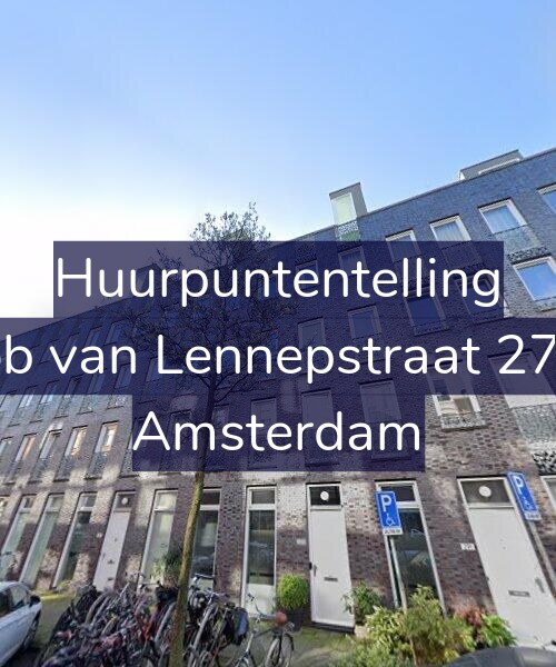 Foto gevel Huurpuntentelling voor Jacob van Lennepstraat 275-G, Amsterdam