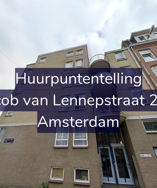 Foto gevel Huurpuntentelling voor Jacob van Lennepstraat 221, Amsterdam