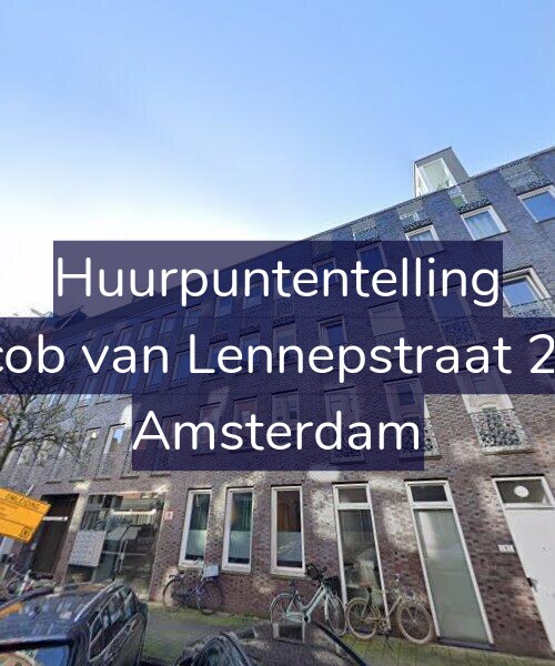 Foto gevel Huurpuntentelling voor Jacob van Lennepstraat 283, Amsterdam