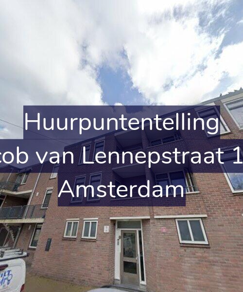 Foto gevel Huurpuntentelling voor Jacob van Lennepstraat 131, Amsterdam