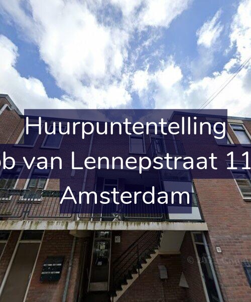 Foto gevel Huurpuntentelling voor Jacob van Lennepstraat 113-B, Amsterdam