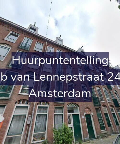 Foto gevel Huurpuntentelling voor Jacob van Lennepstraat 245-A, Amsterdam